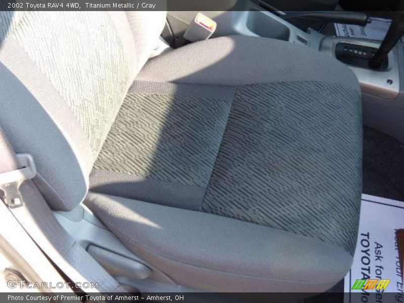 Titanium Metallic / Gray 2002 Toyota RAV4 4WD
