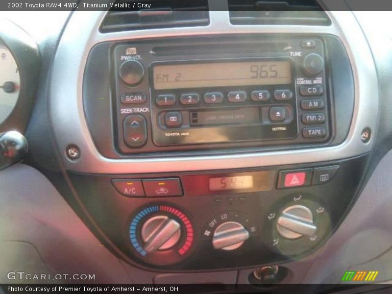 Titanium Metallic / Gray 2002 Toyota RAV4 4WD