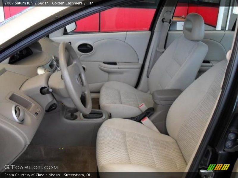 Golden Cashmere / Tan 2007 Saturn ION 2 Sedan