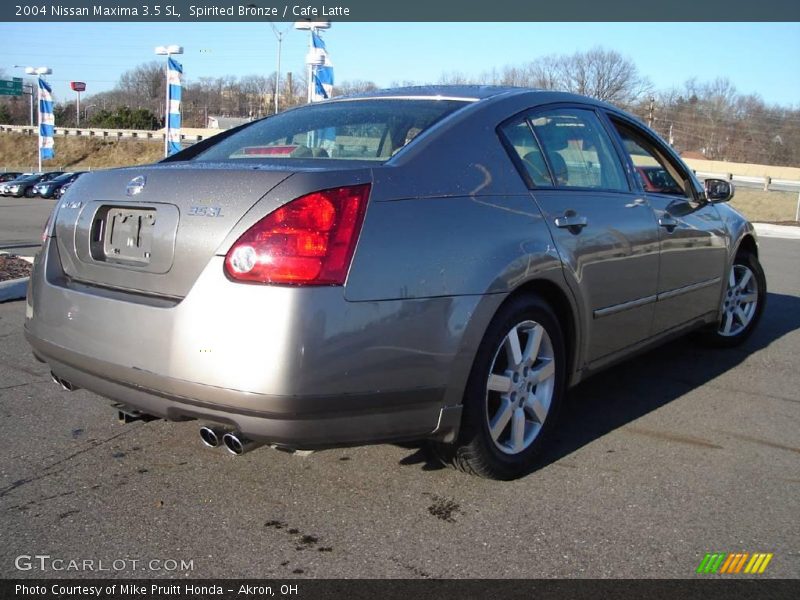 Spirited Bronze / Cafe Latte 2004 Nissan Maxima 3.5 SL