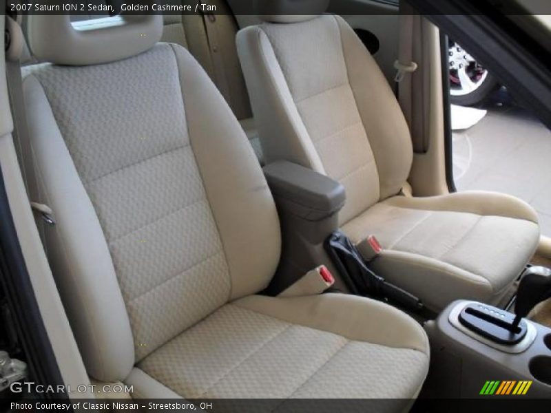 Golden Cashmere / Tan 2007 Saturn ION 2 Sedan