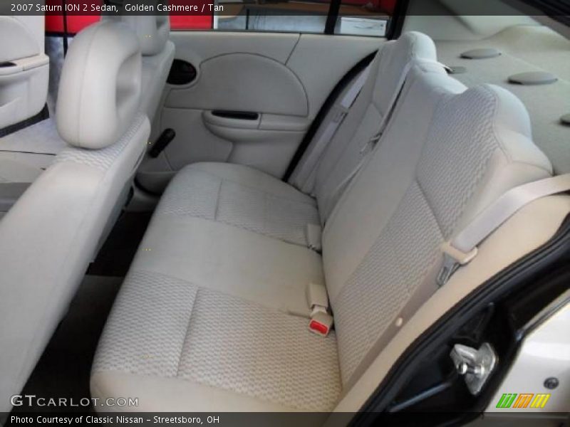 Golden Cashmere / Tan 2007 Saturn ION 2 Sedan