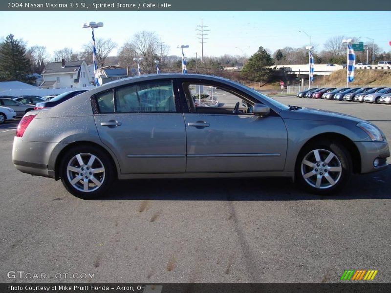 Spirited Bronze / Cafe Latte 2004 Nissan Maxima 3.5 SL