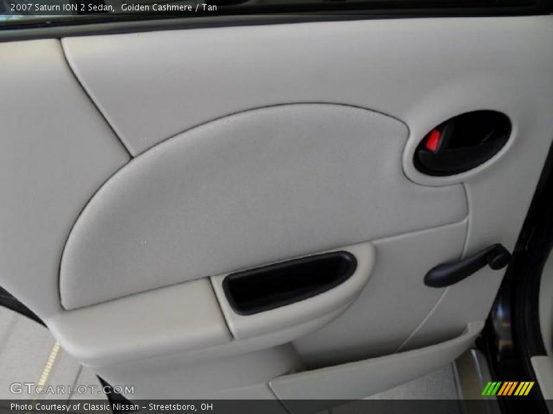 Golden Cashmere / Tan 2007 Saturn ION 2 Sedan