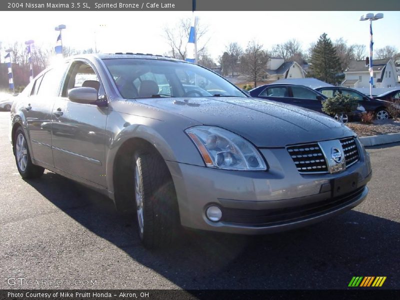Spirited Bronze / Cafe Latte 2004 Nissan Maxima 3.5 SL