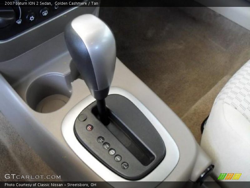 Golden Cashmere / Tan 2007 Saturn ION 2 Sedan