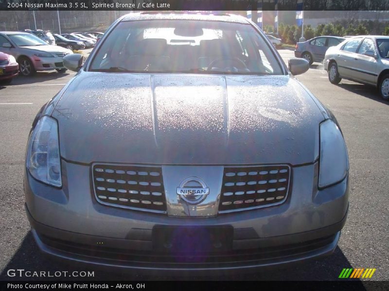 Spirited Bronze / Cafe Latte 2004 Nissan Maxima 3.5 SL
