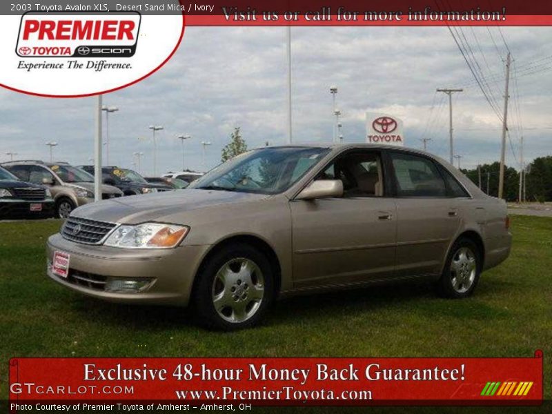 Desert Sand Mica / Ivory 2003 Toyota Avalon XLS
