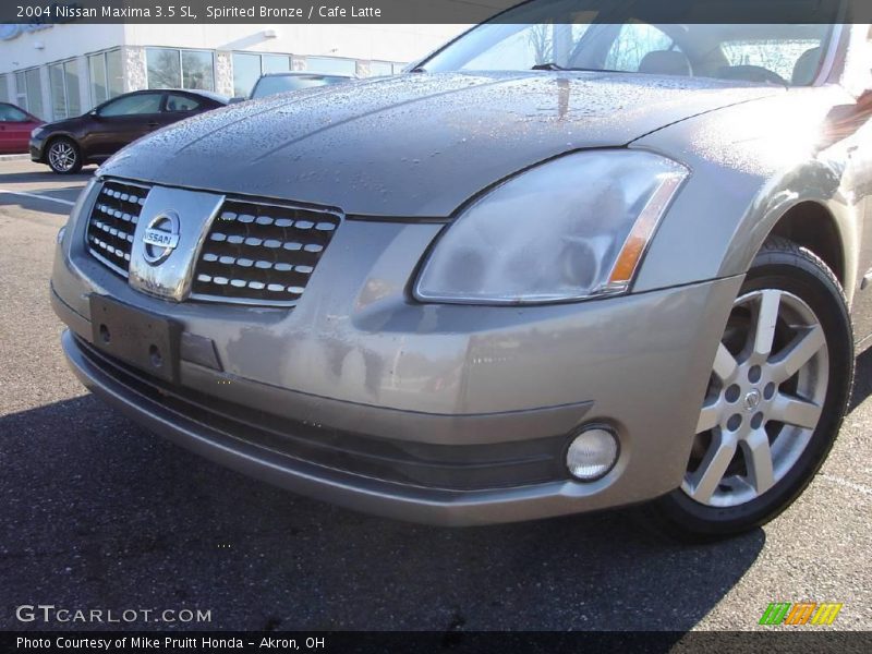 Spirited Bronze / Cafe Latte 2004 Nissan Maxima 3.5 SL