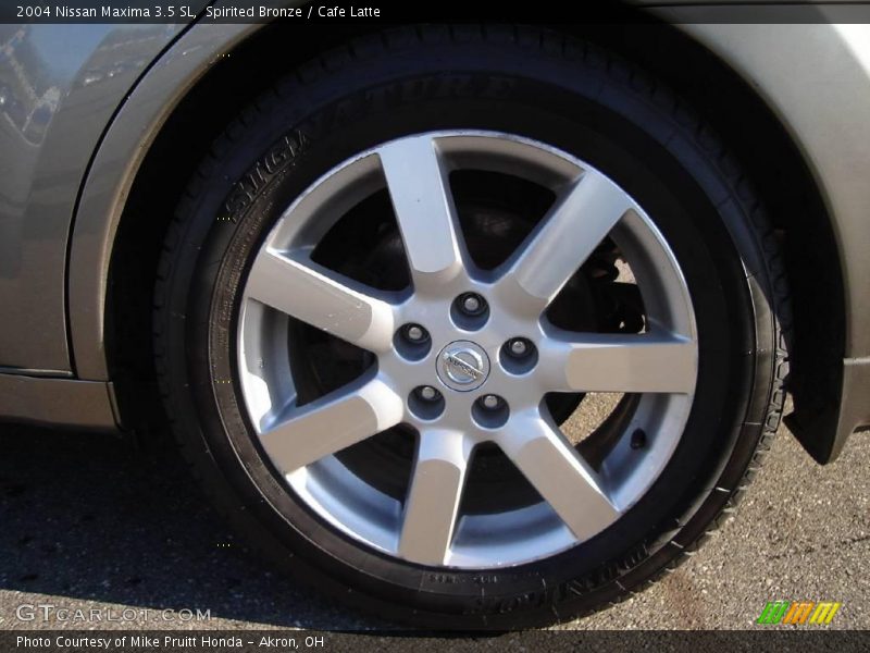 Spirited Bronze / Cafe Latte 2004 Nissan Maxima 3.5 SL