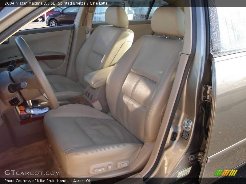 Spirited Bronze / Cafe Latte 2004 Nissan Maxima 3.5 SL