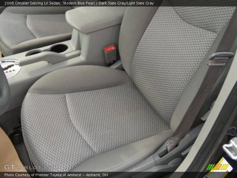 Modern Blue Pearl / Dark Slate Gray/Light Slate Gray 2008 Chrysler Sebring LX Sedan