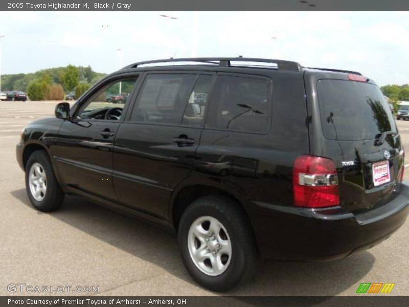 Black / Gray 2005 Toyota Highlander I4