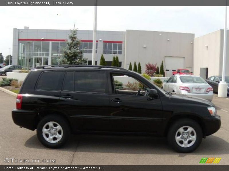 Black / Gray 2005 Toyota Highlander I4