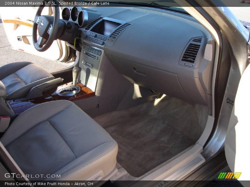 Spirited Bronze / Cafe Latte 2004 Nissan Maxima 3.5 SL