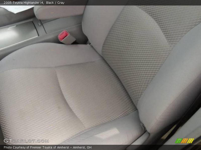 Black / Gray 2005 Toyota Highlander I4