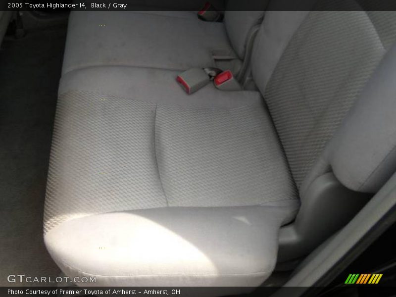 Black / Gray 2005 Toyota Highlander I4