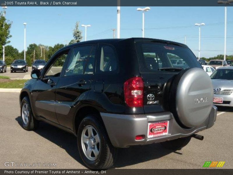 Black / Dark Charcoal 2005 Toyota RAV4