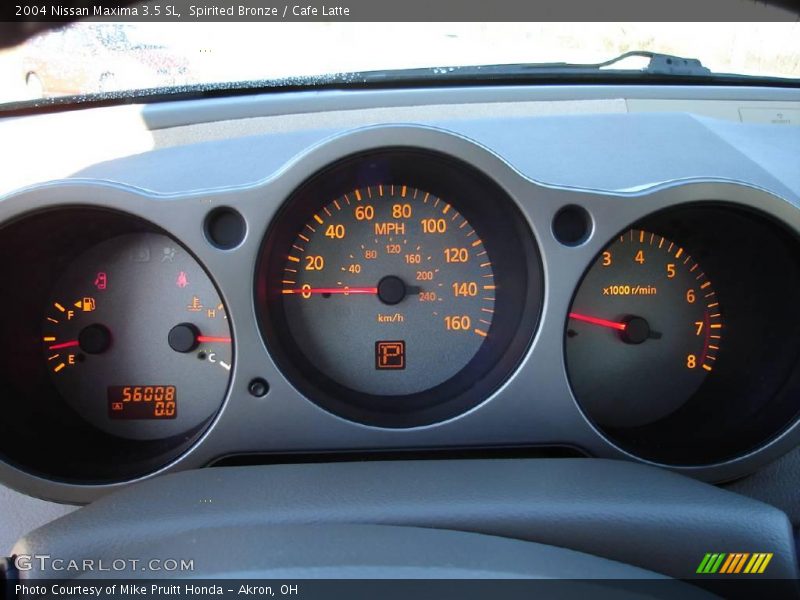 Spirited Bronze / Cafe Latte 2004 Nissan Maxima 3.5 SL