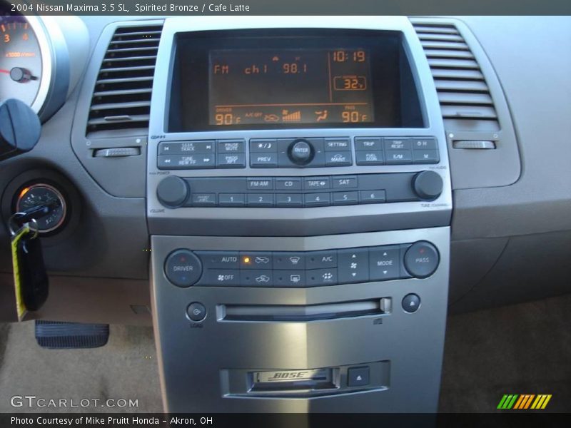 Spirited Bronze / Cafe Latte 2004 Nissan Maxima 3.5 SL