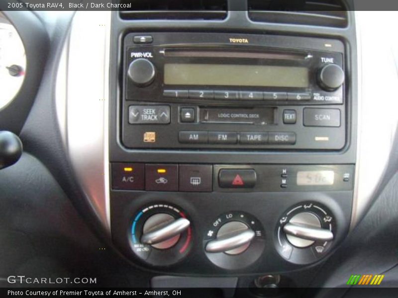 Black / Dark Charcoal 2005 Toyota RAV4