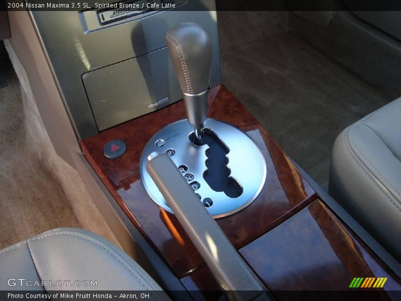 Spirited Bronze / Cafe Latte 2004 Nissan Maxima 3.5 SL