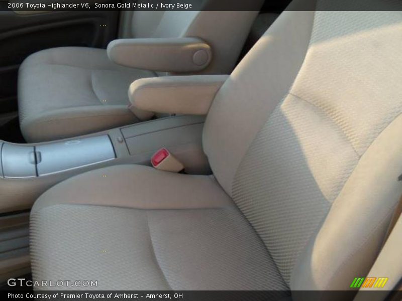 Sonora Gold Metallic / Ivory Beige 2006 Toyota Highlander V6