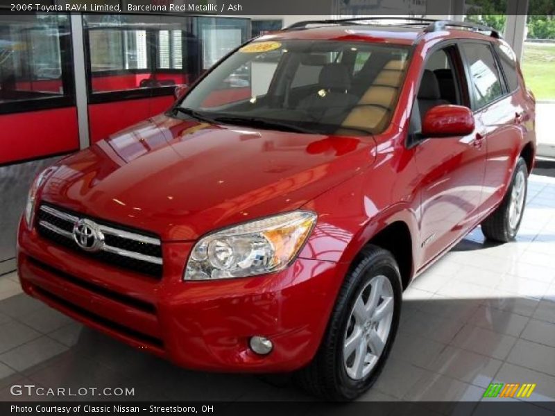 Barcelona Red Metallic / Ash 2006 Toyota RAV4 Limited