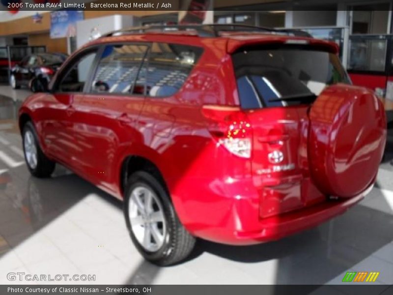 Barcelona Red Metallic / Ash 2006 Toyota RAV4 Limited