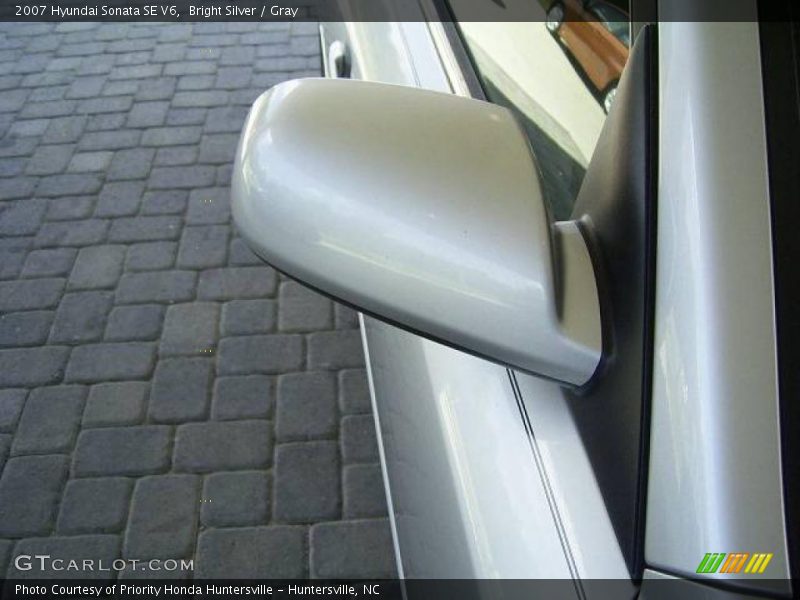 Bright Silver / Gray 2007 Hyundai Sonata SE V6