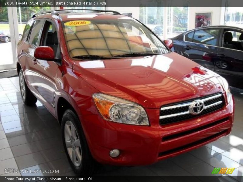 Barcelona Red Metallic / Ash 2006 Toyota RAV4 Limited