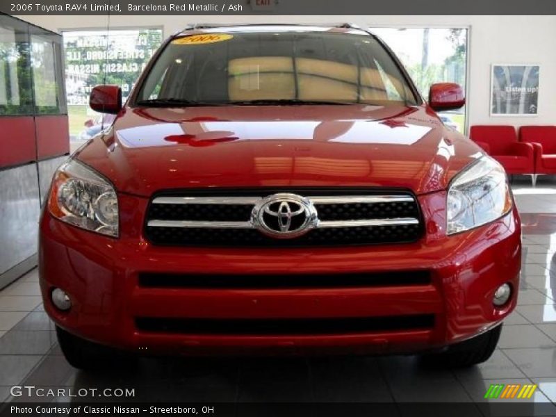 Barcelona Red Metallic / Ash 2006 Toyota RAV4 Limited
