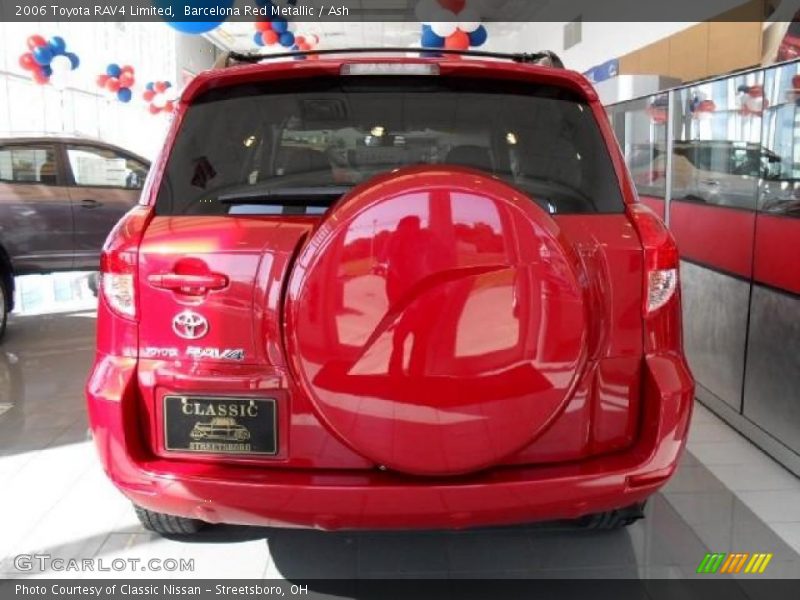 Barcelona Red Metallic / Ash 2006 Toyota RAV4 Limited