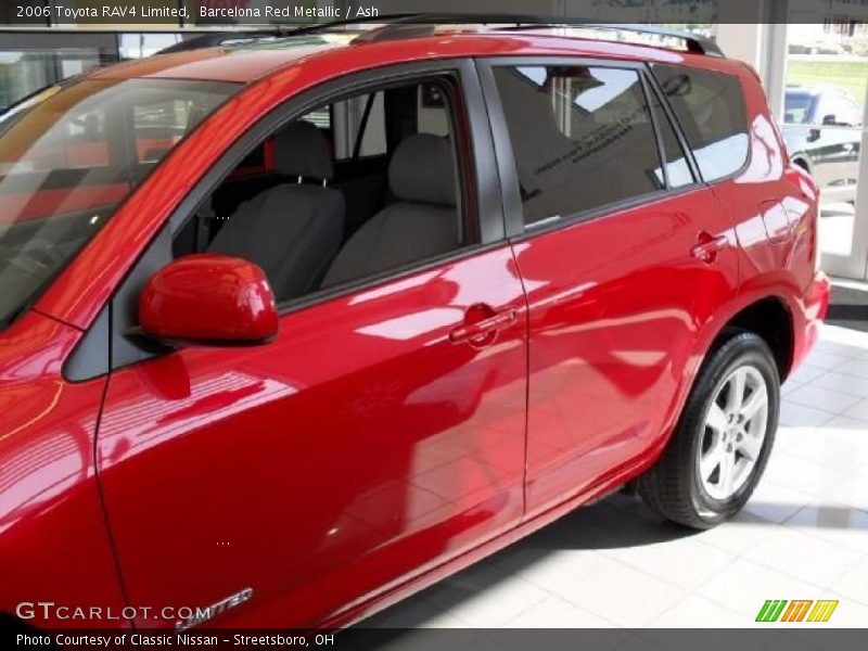 Barcelona Red Metallic / Ash 2006 Toyota RAV4 Limited