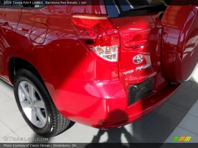 Barcelona Red Metallic / Ash 2006 Toyota RAV4 Limited