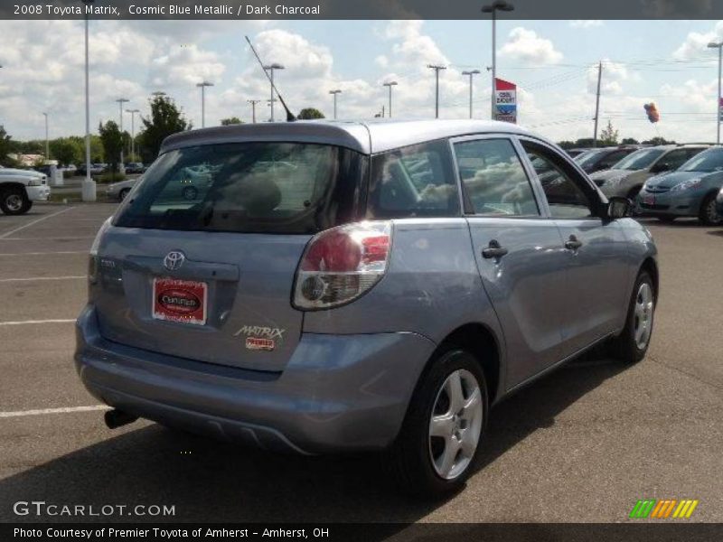 Cosmic Blue Metallic / Dark Charcoal 2008 Toyota Matrix