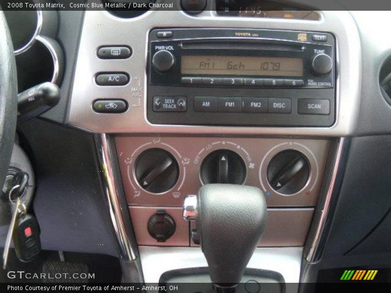 Cosmic Blue Metallic / Dark Charcoal 2008 Toyota Matrix
