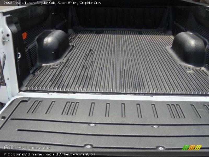 Super White / Graphite Gray 2008 Toyota Tundra Regular Cab