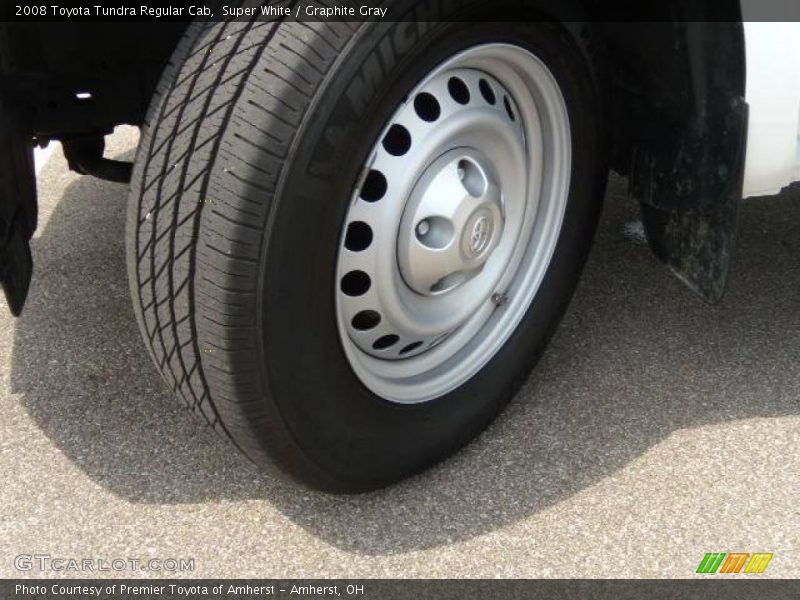 Super White / Graphite Gray 2008 Toyota Tundra Regular Cab