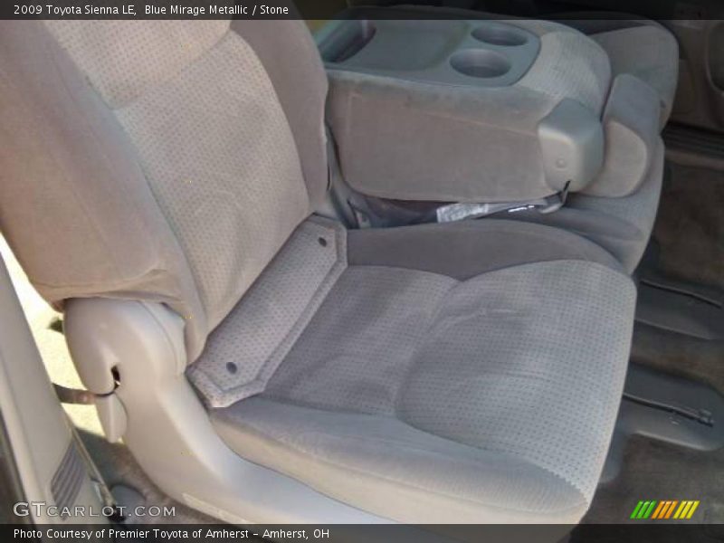 Blue Mirage Metallic / Stone 2009 Toyota Sienna LE