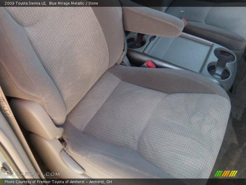 Blue Mirage Metallic / Stone 2009 Toyota Sienna LE