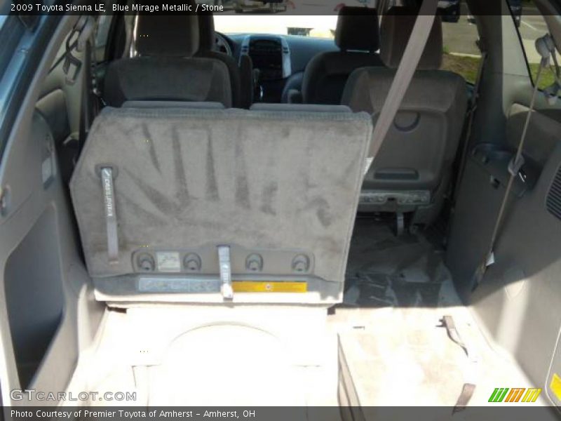 Blue Mirage Metallic / Stone 2009 Toyota Sienna LE
