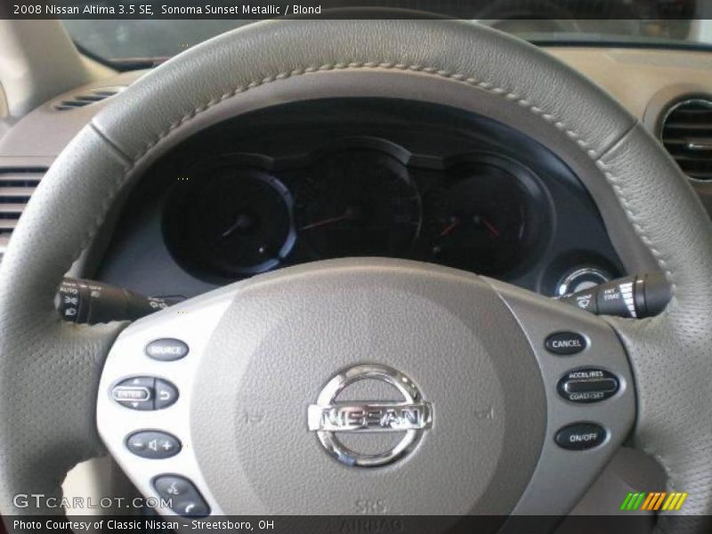 Sonoma Sunset Metallic / Blond 2008 Nissan Altima 3.5 SE