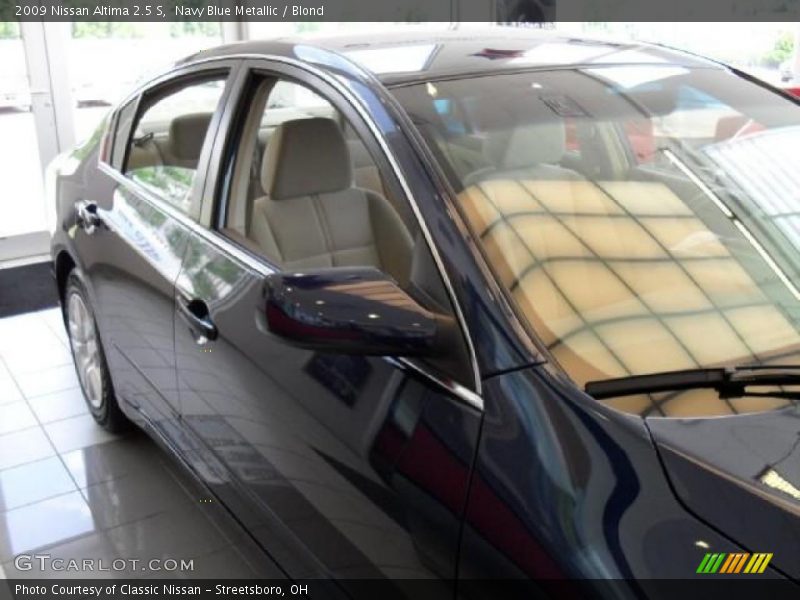 Navy Blue Metallic / Blond 2009 Nissan Altima 2.5 S