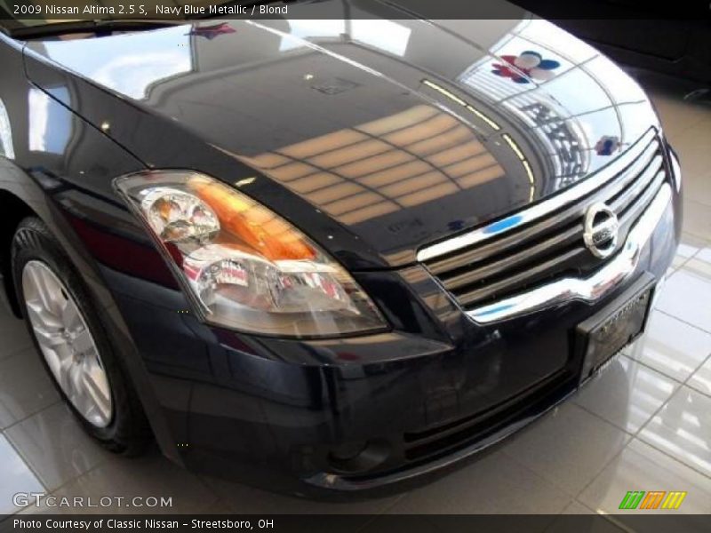 Navy Blue Metallic / Blond 2009 Nissan Altima 2.5 S