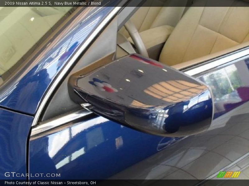 Navy Blue Metallic / Blond 2009 Nissan Altima 2.5 S