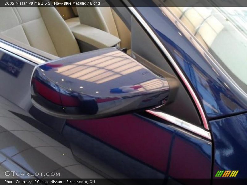 Navy Blue Metallic / Blond 2009 Nissan Altima 2.5 S