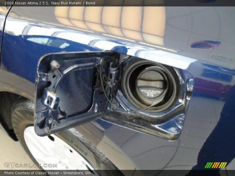 Navy Blue Metallic / Blond 2009 Nissan Altima 2.5 S