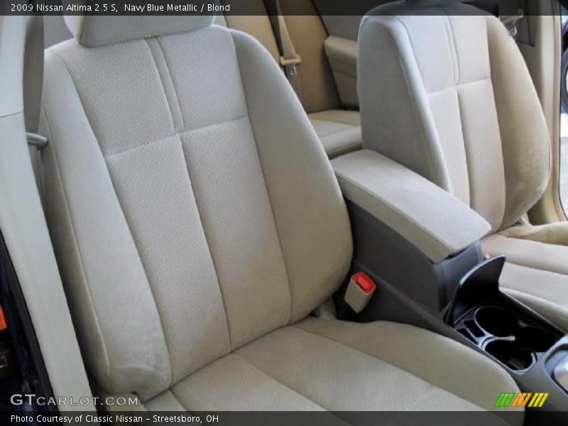 Navy Blue Metallic / Blond 2009 Nissan Altima 2.5 S