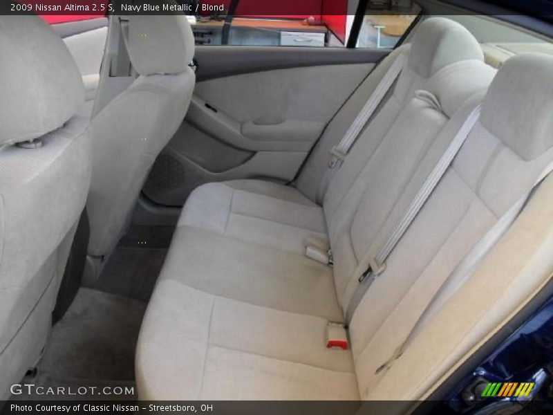 Navy Blue Metallic / Blond 2009 Nissan Altima 2.5 S